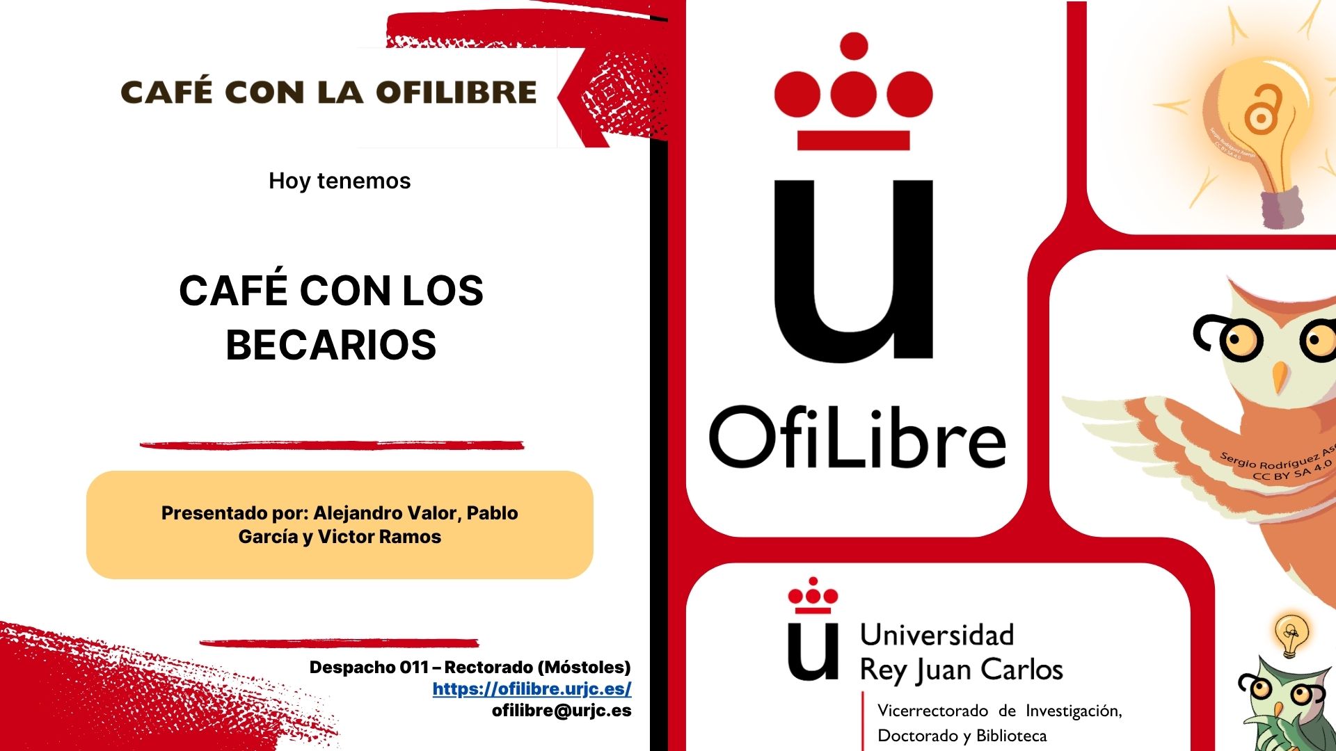 Café con Becarios - Café con Ofilibre